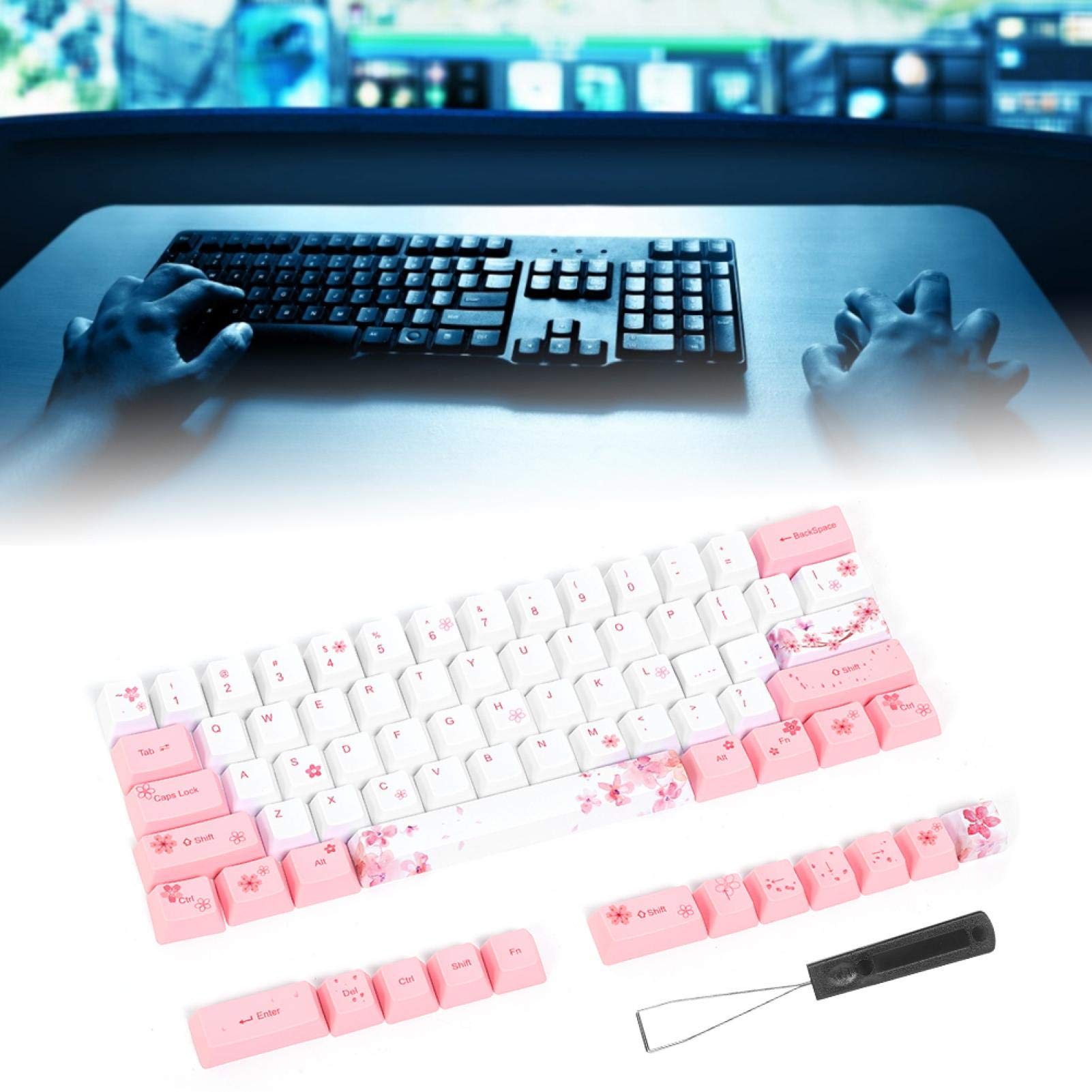 Amazon | 73キーキャップ、メカニカルキーボード用キープーラー